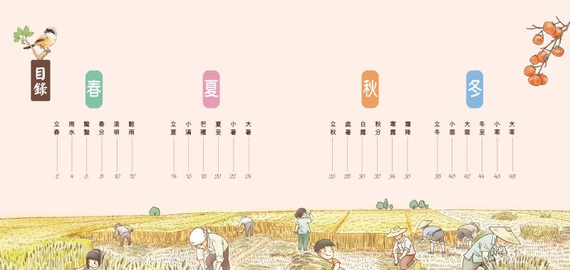 幼福 我們的文明系列-我們的節氣-畫給孩子的二十四節氣變化