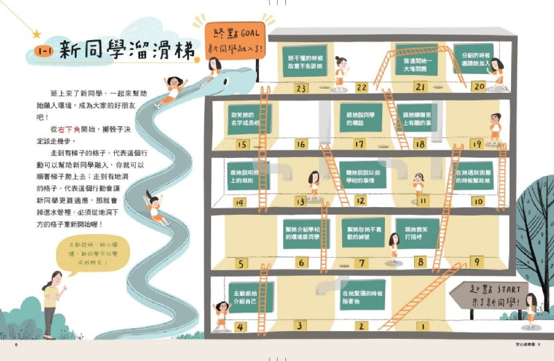 小天下 安心國小系列-安心國小情緒遊樂園-情緒遊樂園23個心理遊戲讓孩子玩出好EQ