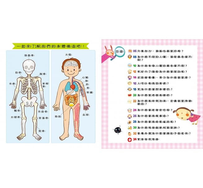 幼福 奇妙世界探險趣系列-我的身體變變變
