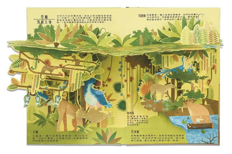 禾流 地上下的立體世界系列-恐龍和古生物