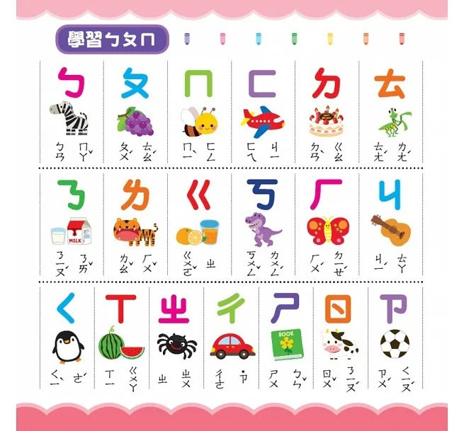 幼福 平板學習機系列-忍者兔手指按按ㄅㄆㄇ語言平板學習機
