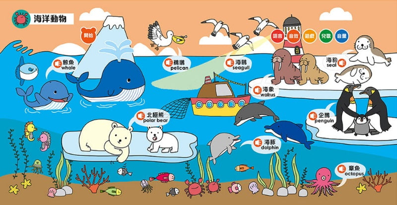 双美 點讀系列-吼這是什麼動物點讀有聲書