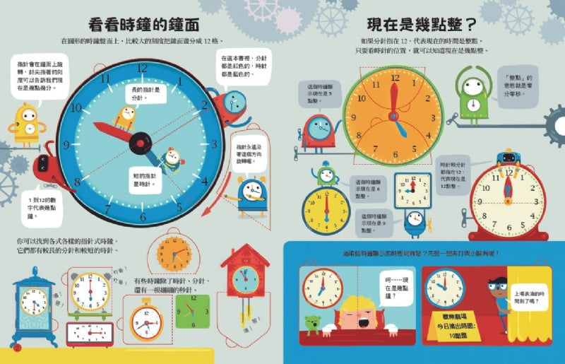 小天下 翻翻樂系列-130翻翻樂-現在幾點鐘