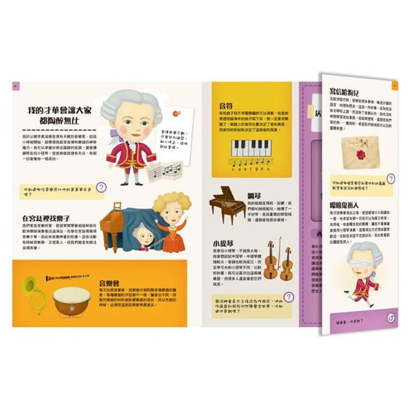 童夢館 猜猜他是誰?影響世界の名人童年趣事(翻翻書)
