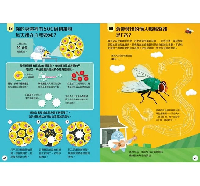 小天下 小小科學人系列-每天10分鐘200個科普大發現(科學、數碼,全套2冊)