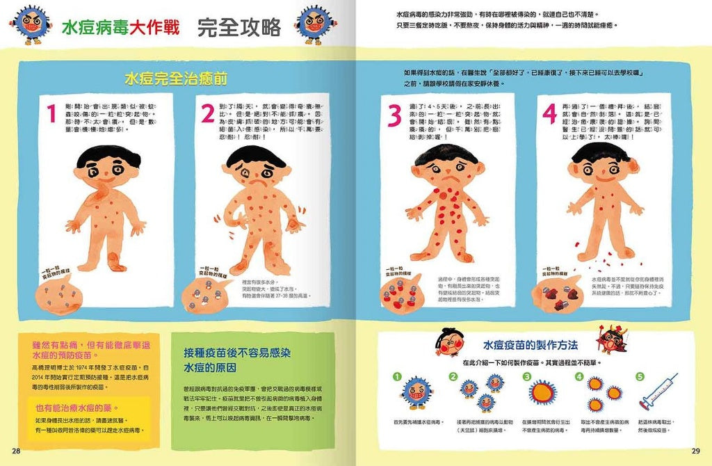 禾流 病毒系列-一起認識傳染病的祕密系列套書(一套5本)