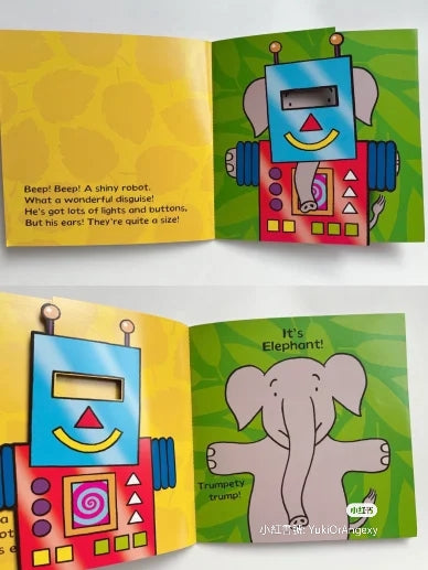 毛毛蟲筆 Nick Sharratt 創意無限 遊戲故事書 4册 原版英文書
