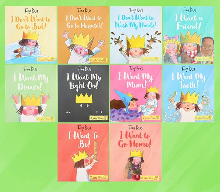 毛毛蟲筆 A Little Princess Ten Favorite Stories 小公主 10册 (習慣養成 行為規範 情緒管理啟蒙)