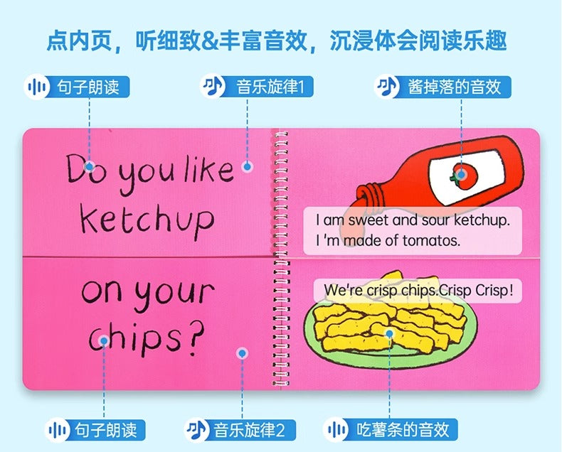 毛毛蟲筆 Nick Sharratt 創意無限 遊戲故事書 4册 原版英文書