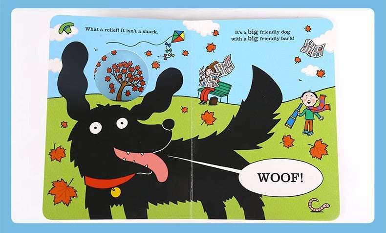 毛毛蟲筆 Nick Sharratt Three Little Sharks 三隻鯊魚 3册 吳敏蘭書單-英國孩子人手一冊