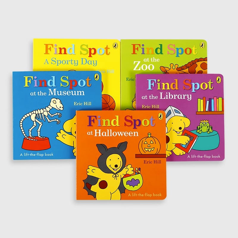 毛毛蟲筆 Find Spot Story Collection 尋找小波故事合集 5册