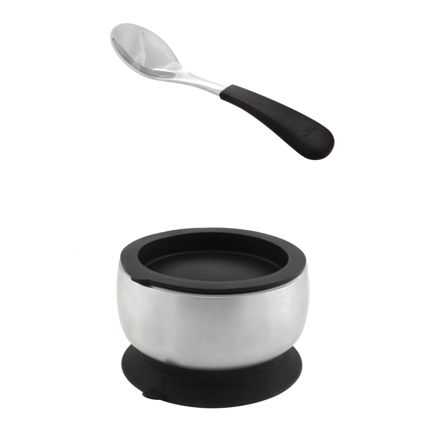 (現貨)Avanchy Stainless Steel Baby Bowl with Spoon Combo + Air Tight Lid