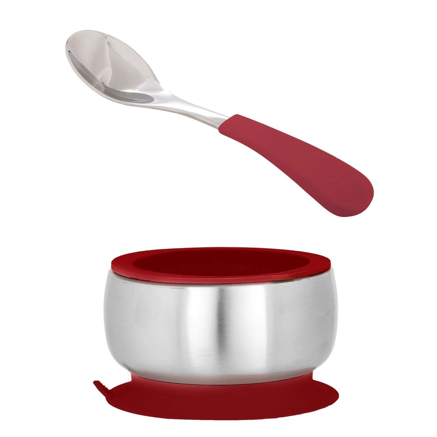 (現貨)Avanchy Stainless Steel Baby Bowl with Spoon Combo + Air Tight Lid