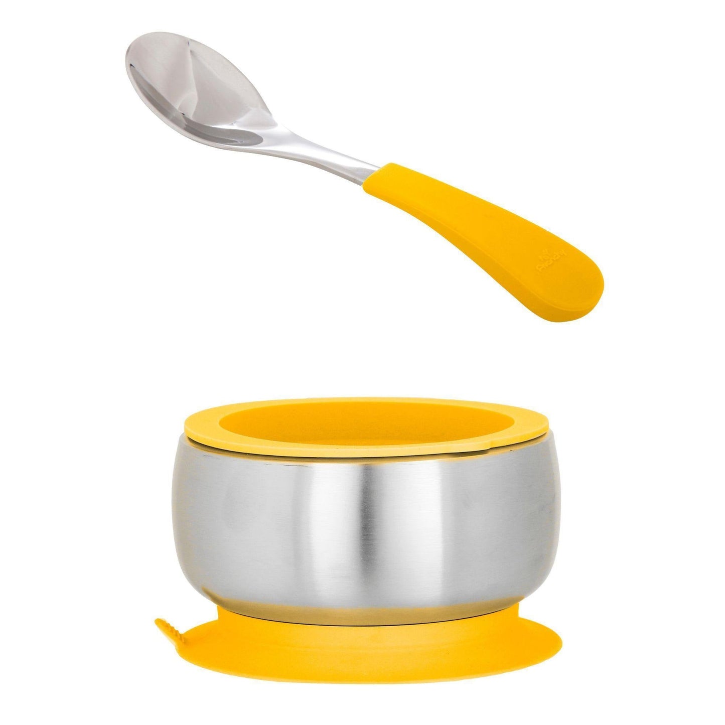 (現貨)Avanchy Stainless Steel Baby Bowl with Spoon Combo + Air Tight Lid