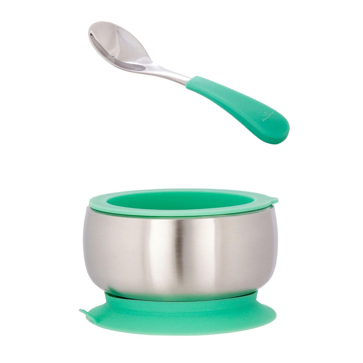 (現貨)Avanchy Stainless Steel Baby Bowl with Spoon Combo + Air Tight Lid