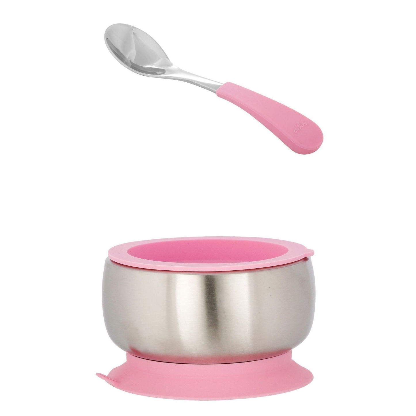 (現貨)Avanchy Stainless Steel Baby Bowl with Spoon Combo + Air Tight Lid