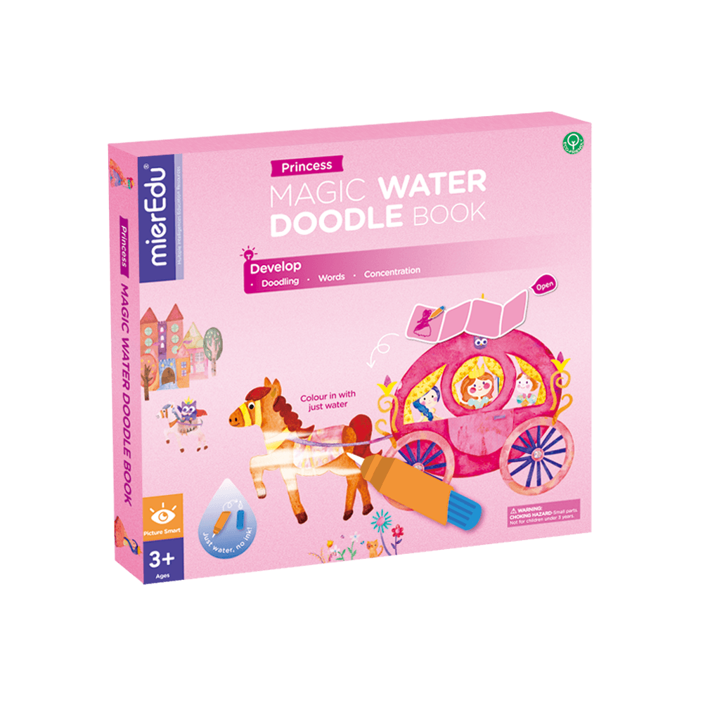 mierEdu Magic Water Doodle Book