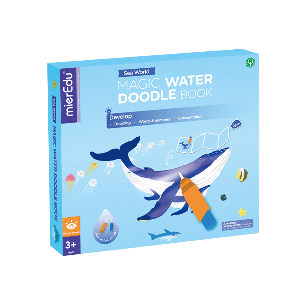 mierEdu Magic Water Doodle Book