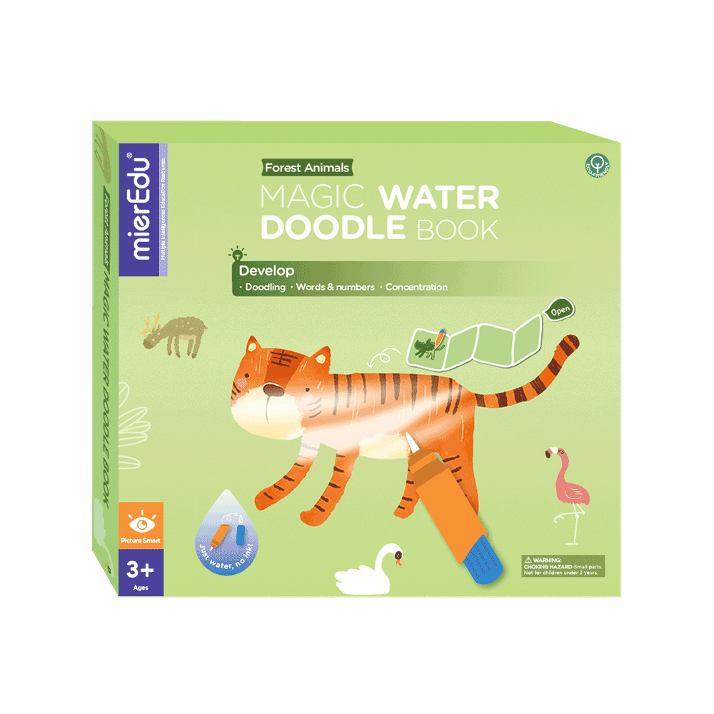 mierEdu Magic Water Doodle Book