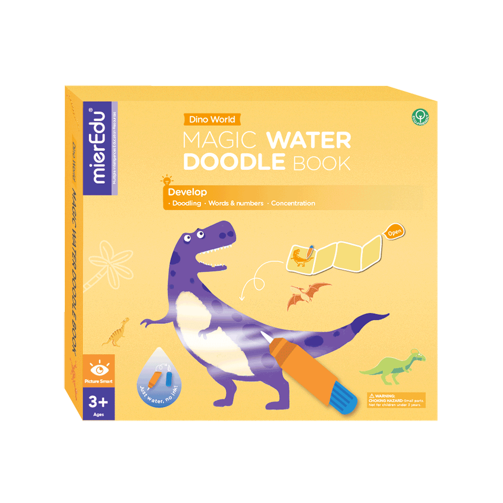 mierEdu Magic Water Doodle Book