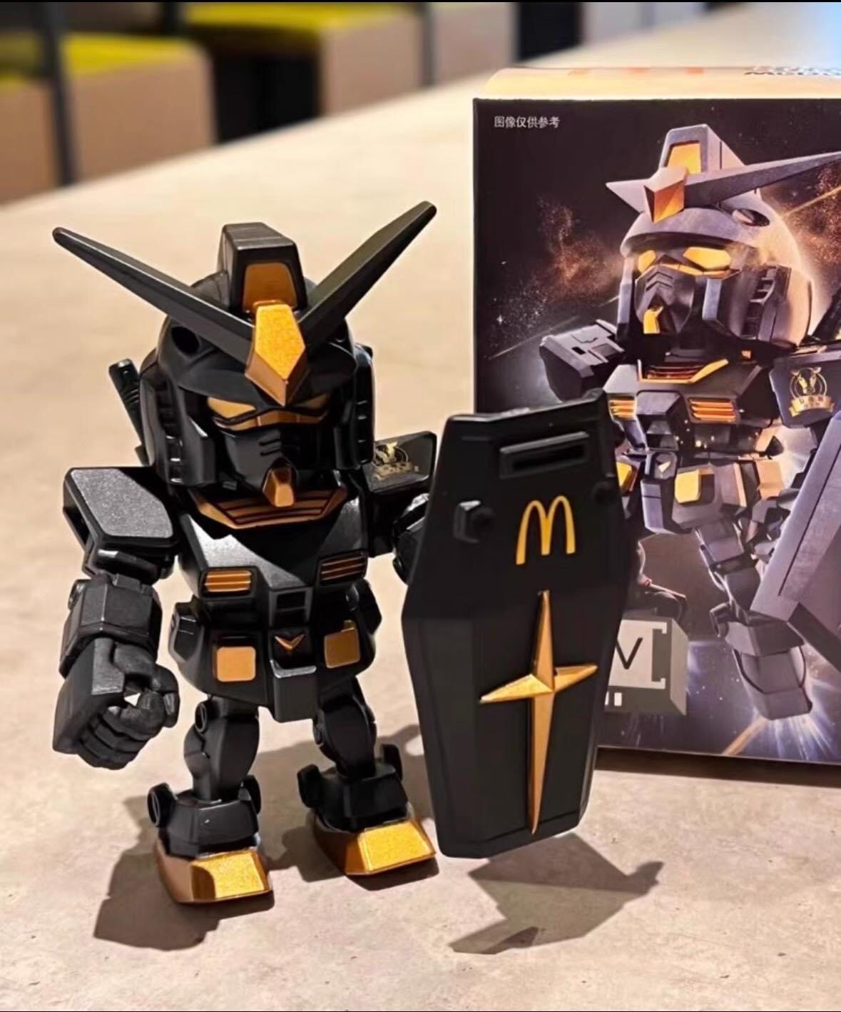 (現貨)中國麥當勞限定 McDonald’s x 聯名鋼彈 RX-78-2 鋼彈模型