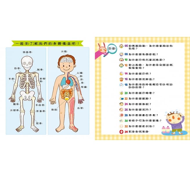 幼福 奇妙世界探險趣系列-噓身體有祕密