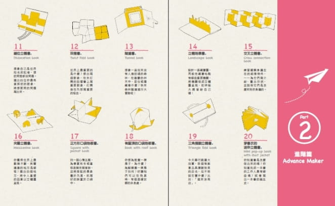 親子天下 摺紙系列-一張紙做立體書