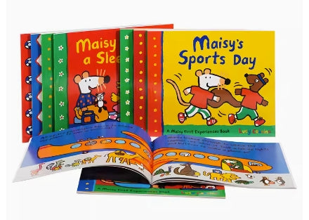 毛毛蟲筆  Maisy First Experiences·Where does Maisy go？小鼠波波生活初體驗·波波去哪兒？ 9册