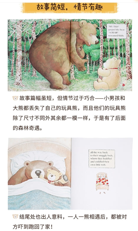 毛毛蟲筆  Where's My Teddy? 我的泰迪熊在哪裡？ 廖彩杏書單