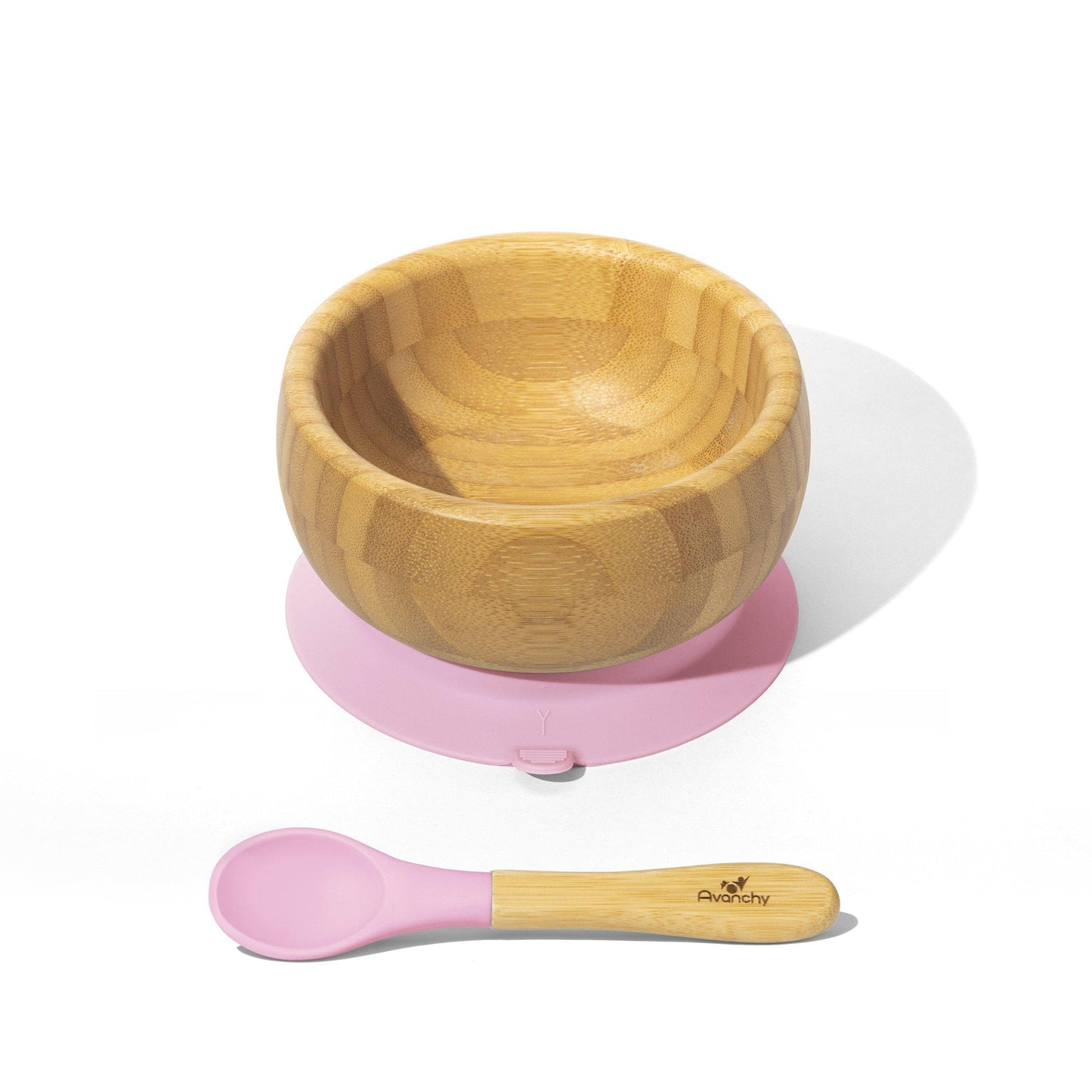 Avanchy Bamboo Suction Baby Bowl + Spoon