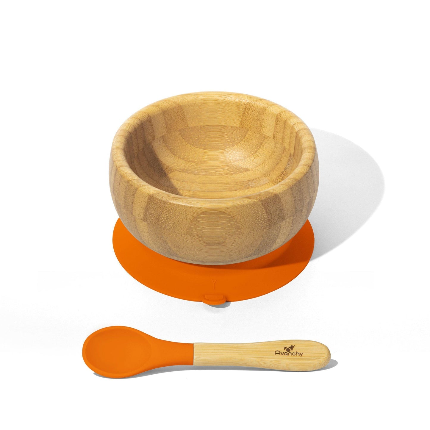 Avanchy Bamboo Suction Baby Bowl + Spoon